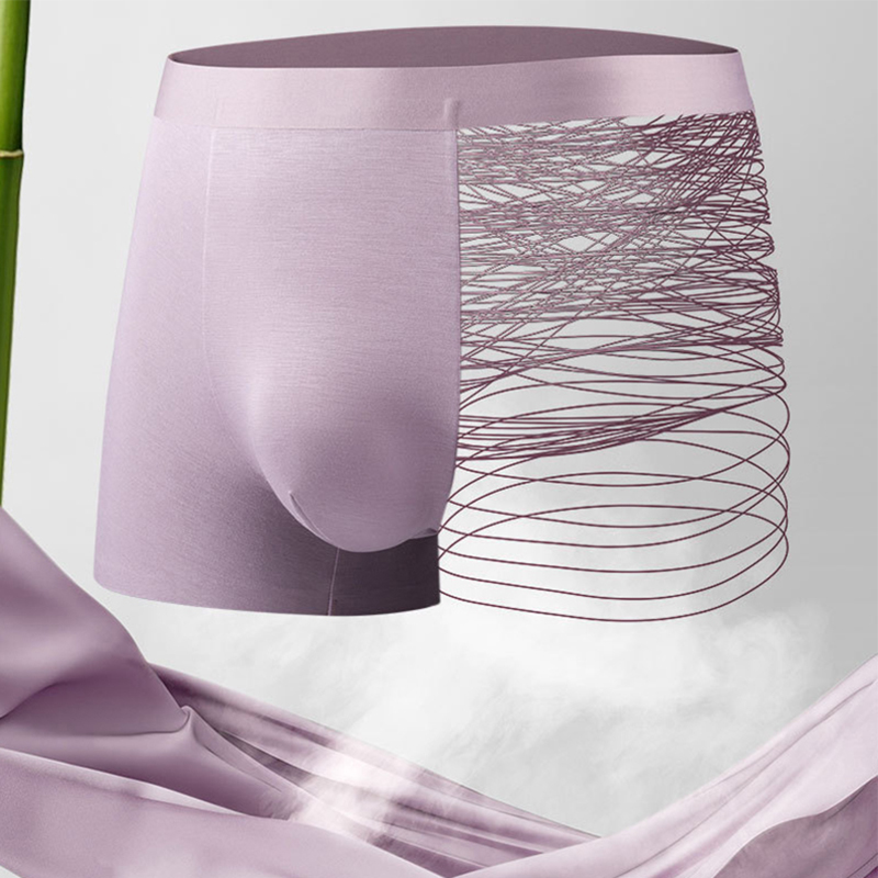 남성용 속옷 4개 세트, 대나무 섬유 소재, 편안하고  - Bamboo Fiber Trunk 리뷰 및 가격
